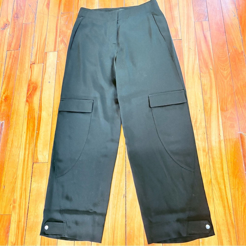 📣ANY 3 @ $33 - $6.99 ship📣 Club Monaco Black Cargo-Style Lightweight Track Pants